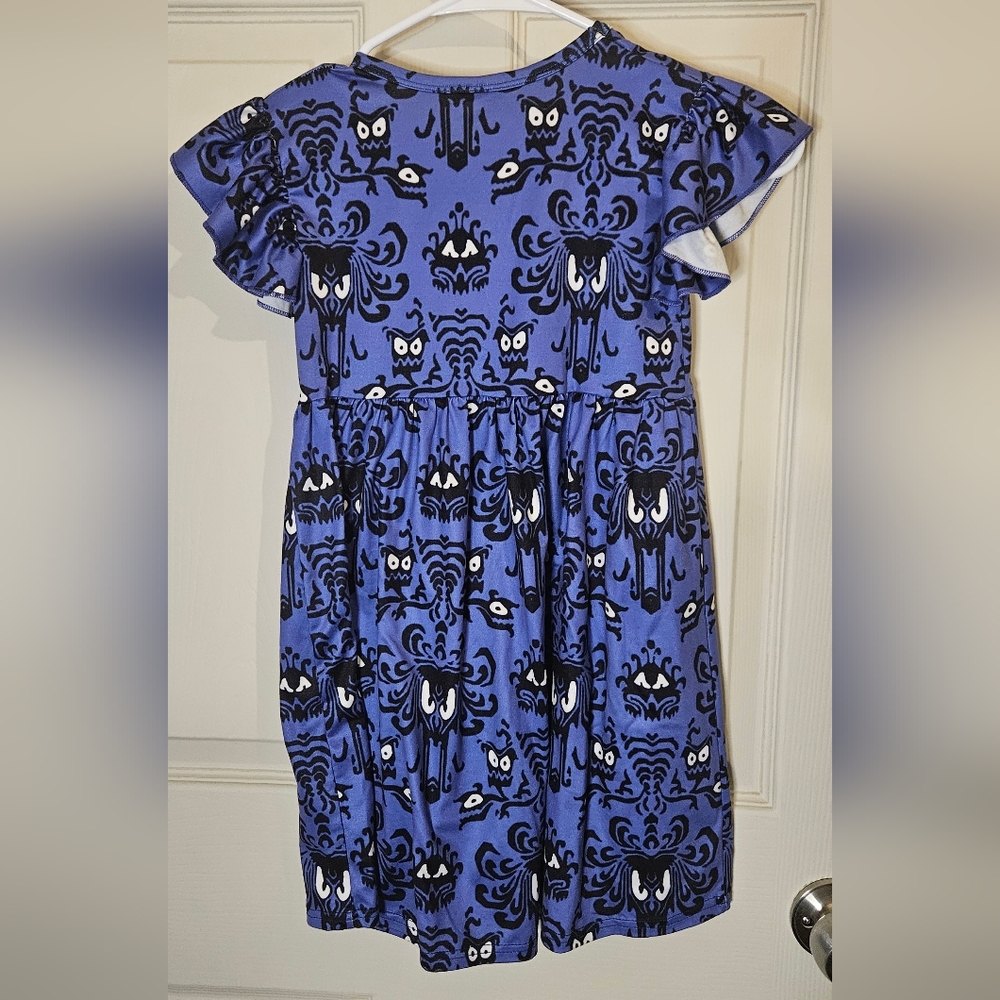 Haunted Mansion Disney Patterned Dress